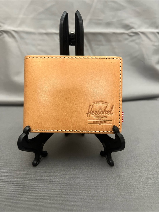 Herschel Supply Company Other - Herschel Supply Company Tan Leather Card Holder